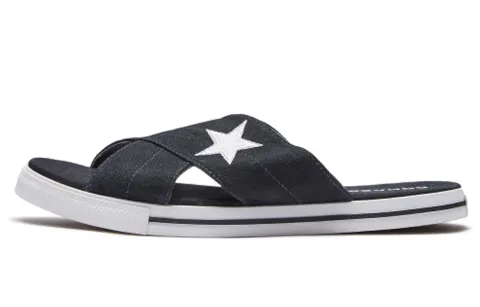 Converse ONE STAR Sports Slippers Women's Black