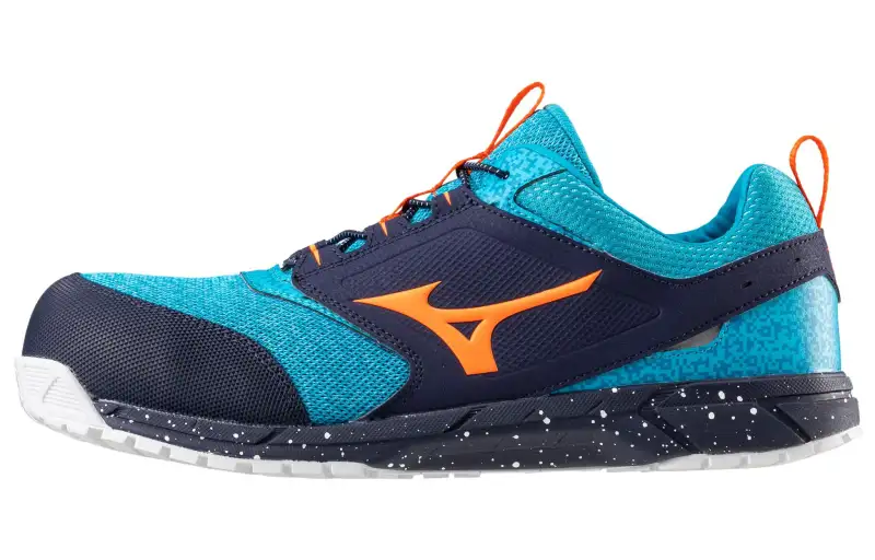 Mizuno ES31L Casual Shoes Unisex Low Top Blue Black Orange