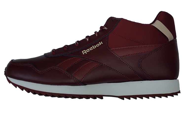 Reebok Royal Glide Casual Shoes Men's Mid Top Burgundy