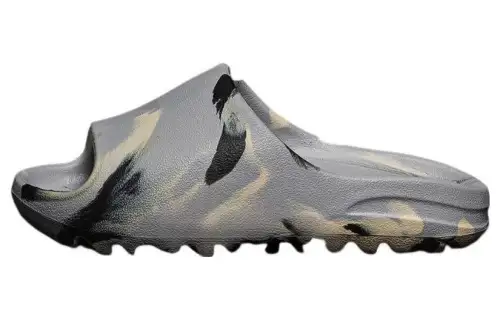 Adidas Originals Yeezy Slide Slip Resistant Abrasion Resistant Slide Slippers Men's Gray