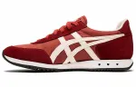 Onitsuka Tiger New York Slip Resistant, Abrasion Resistant, Lightweight Low top Casual Shoes Unisex Red White