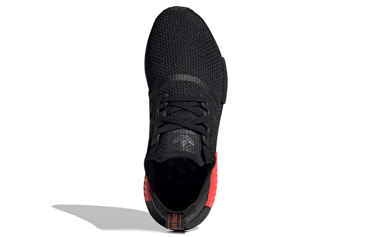 Кроссовки adidas originals NMD_R1 (черные) — фото 5