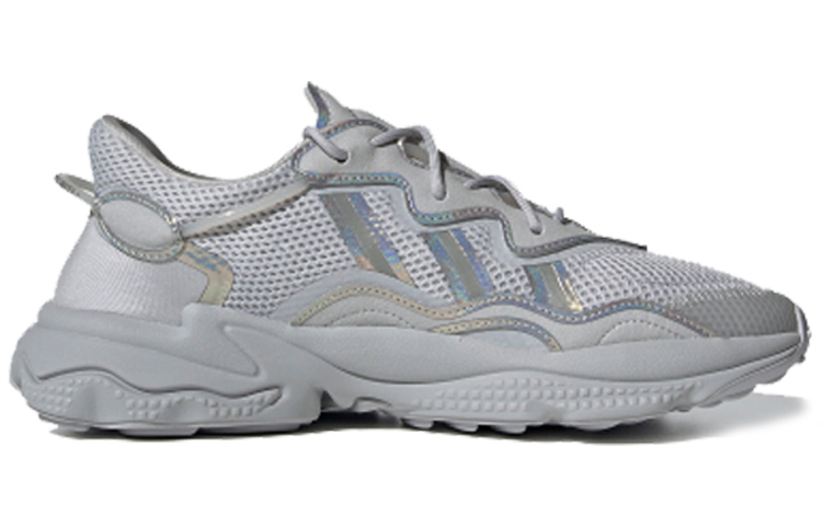 Кроссовки adidas originals Ozweego (серый / серебристый) — фото 2