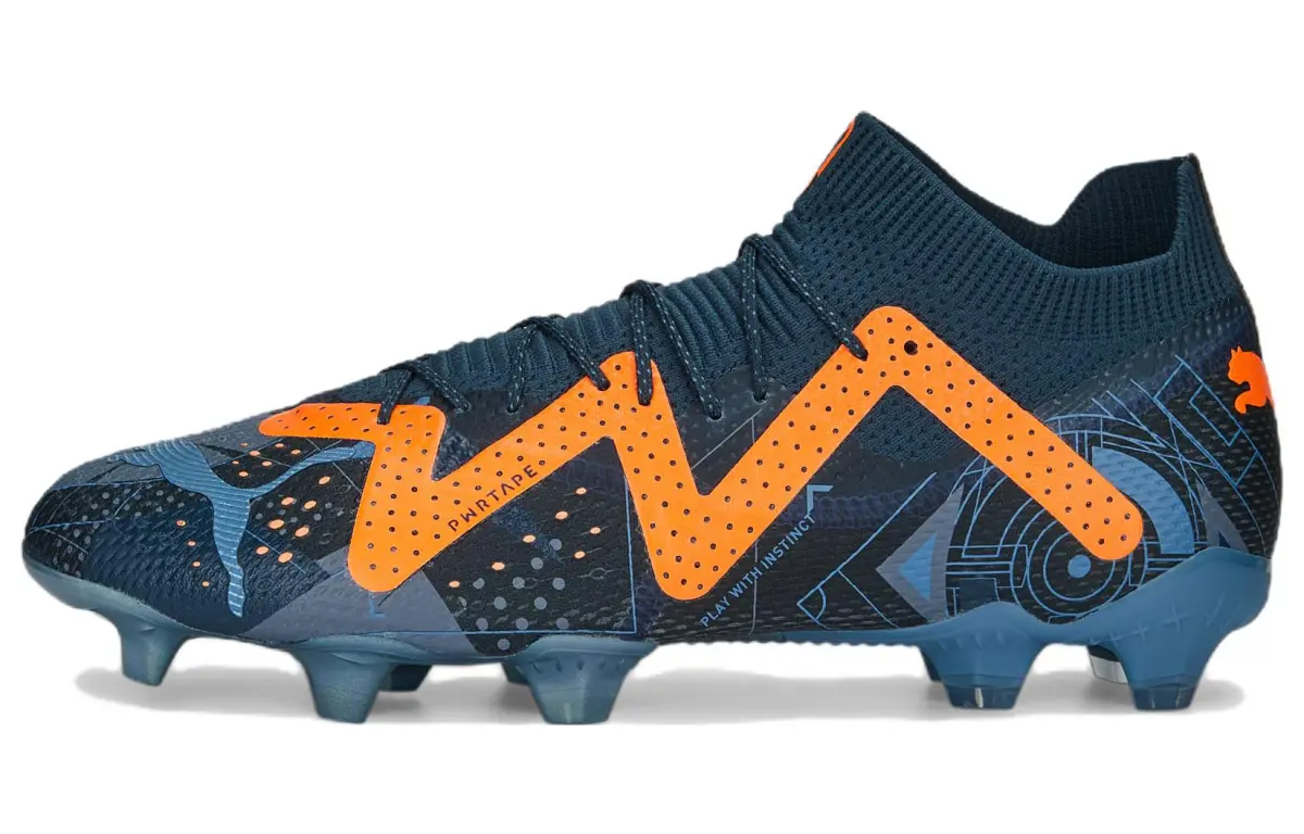 PUMA Future Ultimate Dna Fg Ag 'Dark Night Ultra Orange'