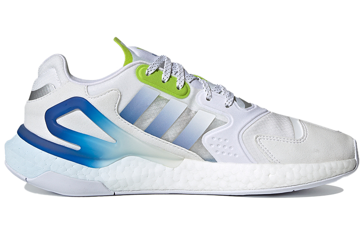Кроссовки adidas originals Day Jogger (бело-синие) — Белый / синий — фото 2