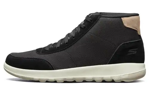Skechers GO WALK Lite Mesh Mid top Sports Casual Shoes Black