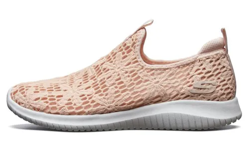 Skechers Ultra Flex 1.0 Casual Shoes Women's Low Top Light Pink