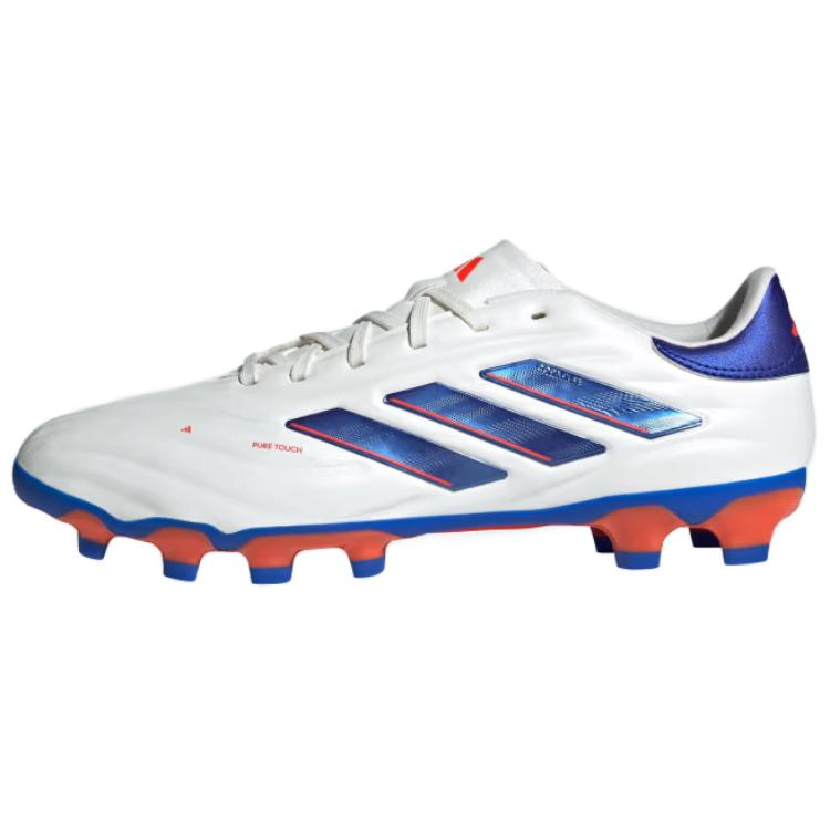Adidas COPA PURE 2 Slip Resistant Abrasion Resistant Soccer Shoes Men's White