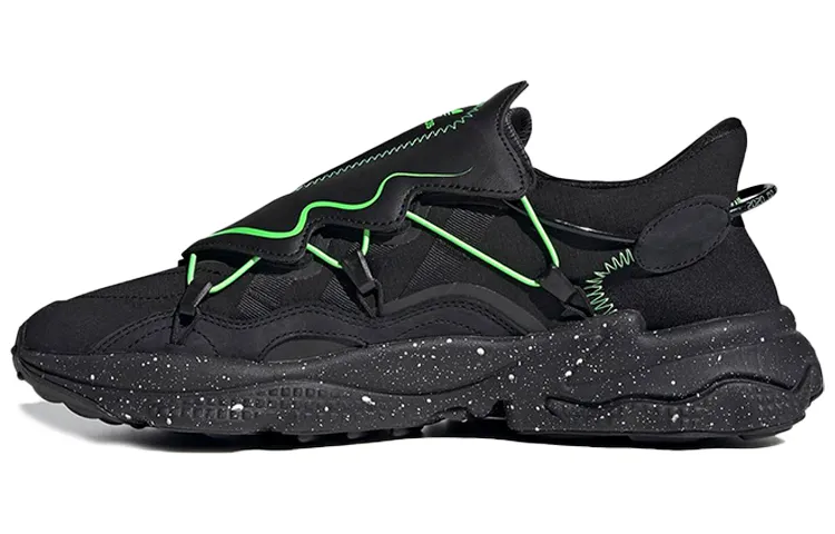 Adidas Ozweego 'Black Solar Green'