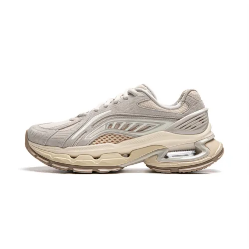 Li Ning Low top Casual Shoes Men's Light Gray