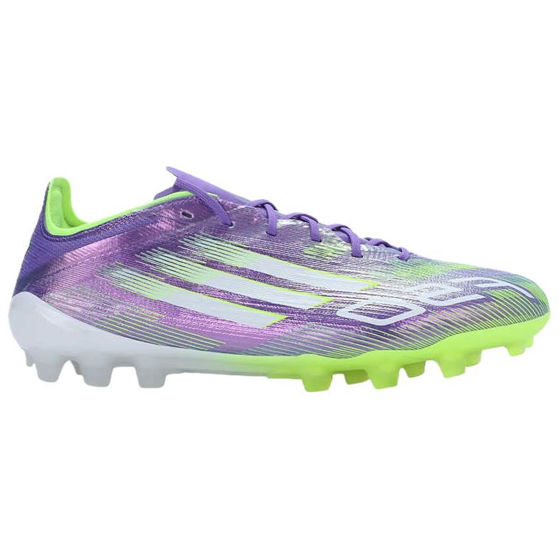 Adidas F50 ELITE Abrasion Resistant Soccer Shoes Unisex Purple Green