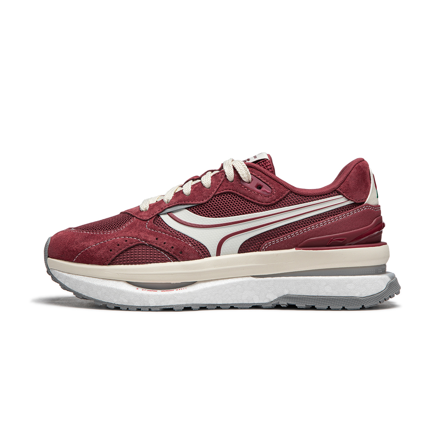 Li Ning Zhongning M1000 Cushioning Slip Resistant Abrasion Resistant Breathable Support Rebound Low top Casual Shoes