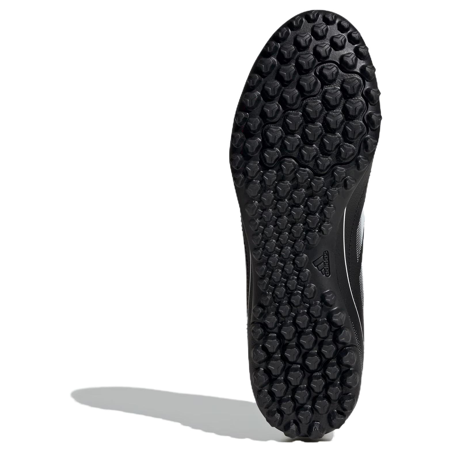 Adidas GOLETTO 9 TF Turf Abrasion Resistant Lightweight Wear resistant And Lightweight Soccer Shoes Unisex Black