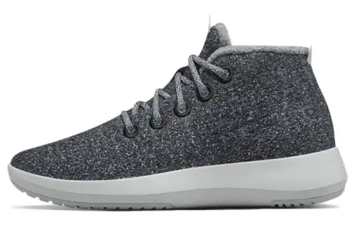 Allbirds Wool Runner Mizzle Up Cushioning Slip Resistant High top Sports Casual Shoes Women's Dark Gray