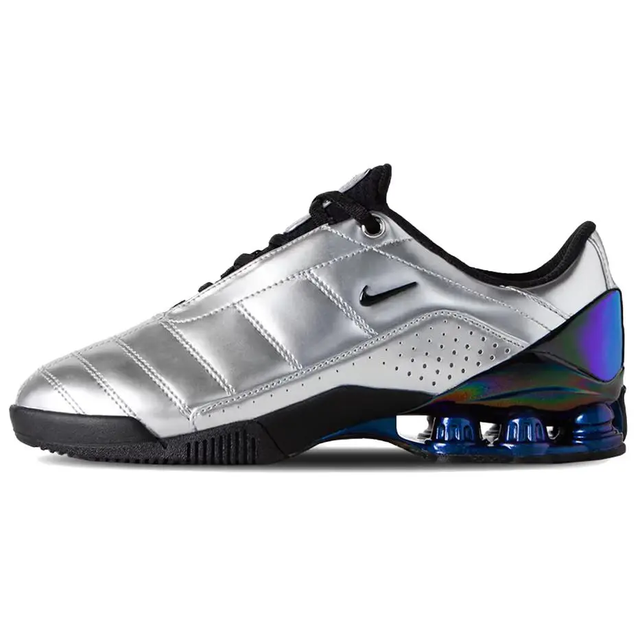 Nike Total 90 Abrasion Resistant Low top Soccer Shoes Women's Silver