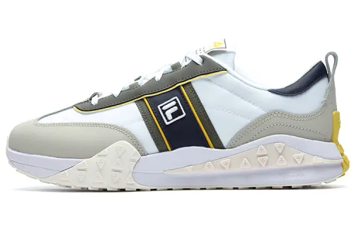 FILA Athletics Brick Shoes 'White Grey Yellow'