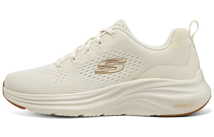 Skechers Vapor Foam Mesh Abrasion Resistant Low top Casual Shoes Women's Beige