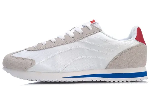 Li Ning 3K Classic Low top Skateboard Shoes Unisex White Gray