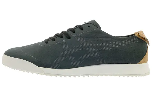 Onitsuka Tiger MEXICO 66 Saeculi Slip Resistant Low top Casual Shoes Unisex Black Gray