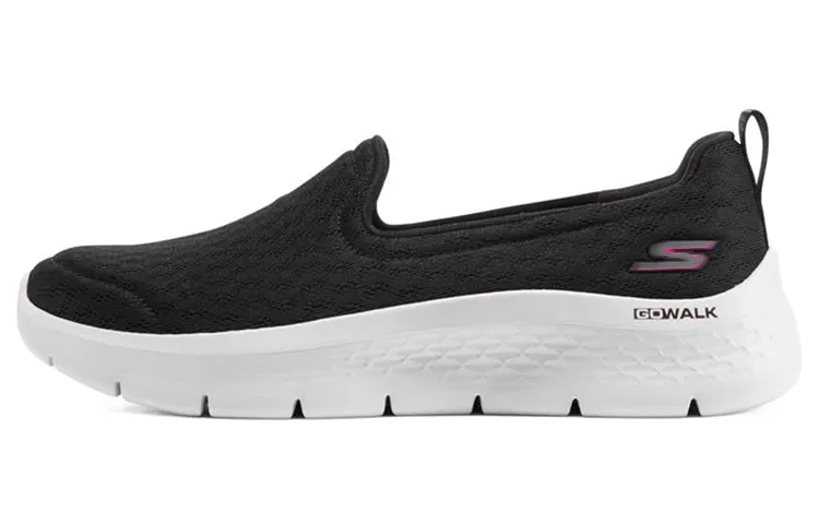 Skechers Go Walk Fle Mesh, Textile Low top Casual Shoes Women's Black