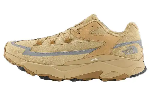 THE NORTH FACE Vectiv Suede, Leather Comfortable Cushioning, Wear Resistant Low top Casual Shoes Women's Brown