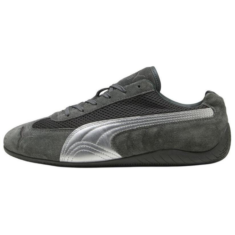 PUMA Puma Speedcat Series Couple Comfortable and Versatile Thin Sole Racing Moral Training Retro Low-top Life Casual Shoes Same Style for Men and Women Misty Gray