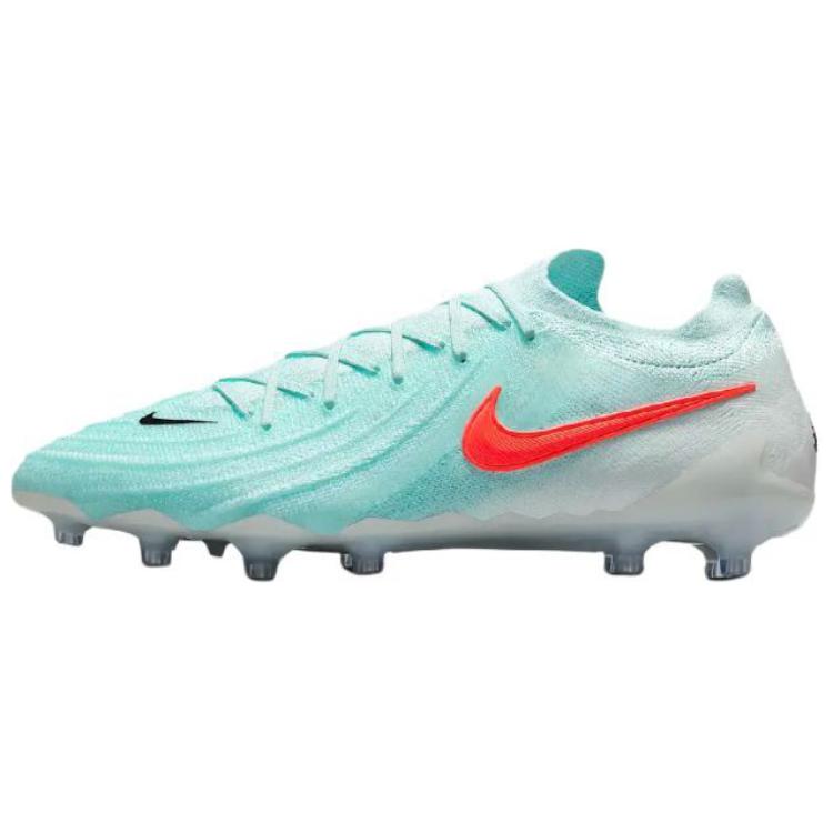 Nike Phantom GX 2 Elite AG Artificial Ground Synthetic Leather Soccer Shoes Men’s Green Red