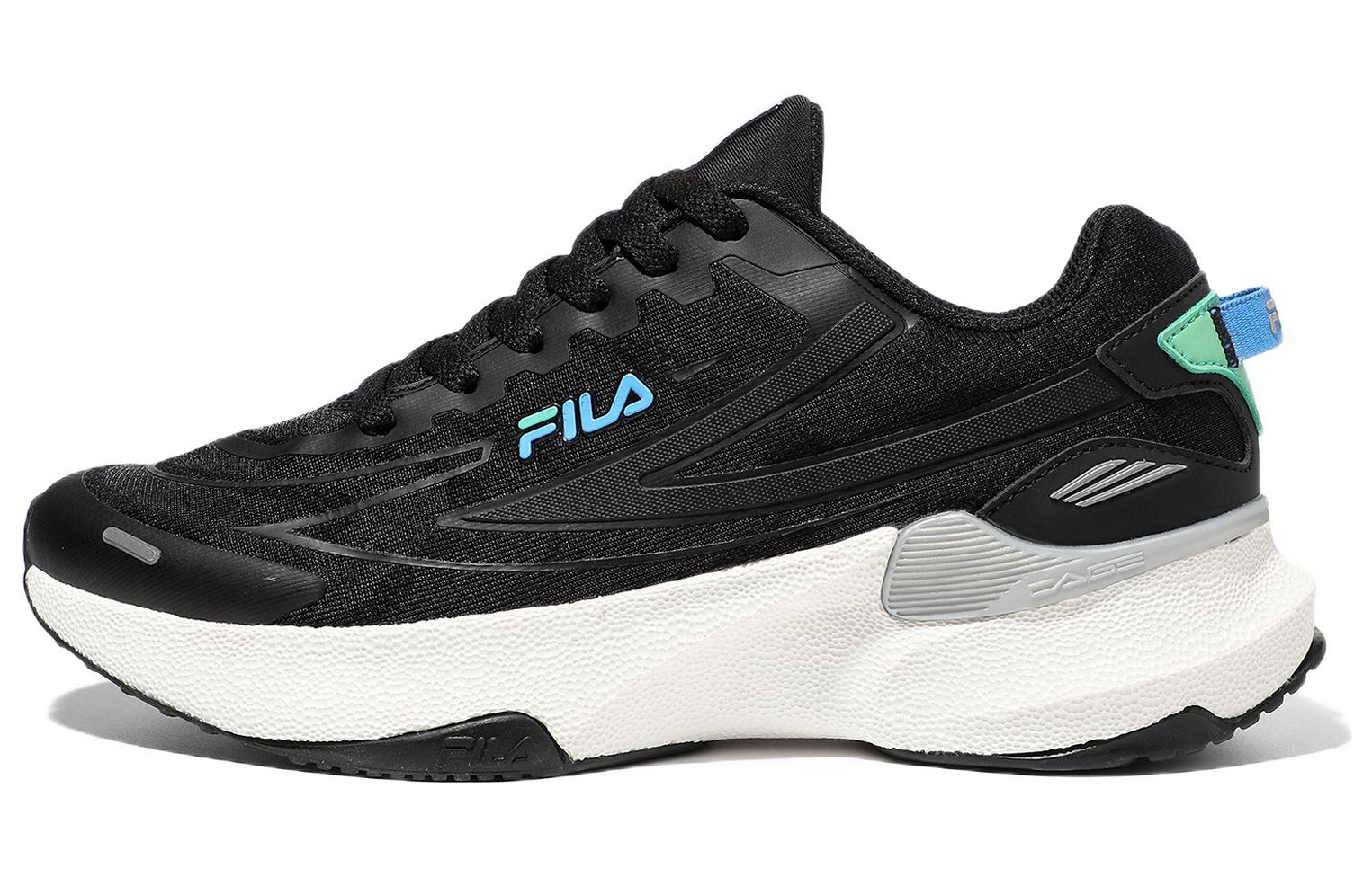 FILA Nre E5 Casual Shoes Unisex Low Top Black/White/Blue