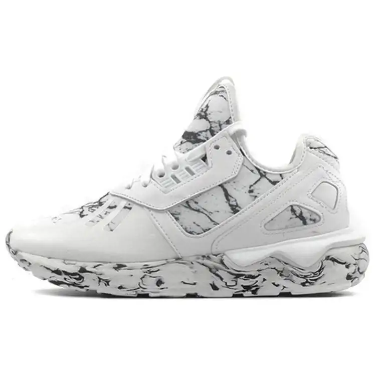 Adidas Originals Tubular Comfortable Abrasion Resistant Low top Casual Shoes Women's White