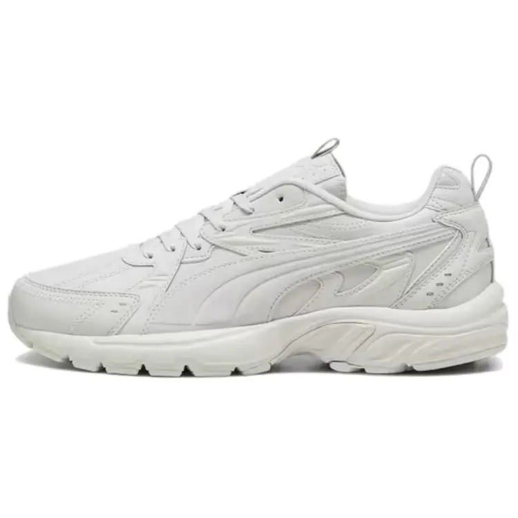 PUMA Milenio Abrasion Resistant Low top Casual Shoes Unisex White