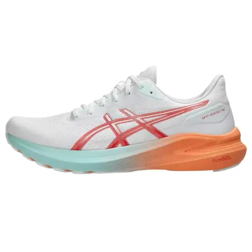 ASICS GT 1000 13 White Coral Reef