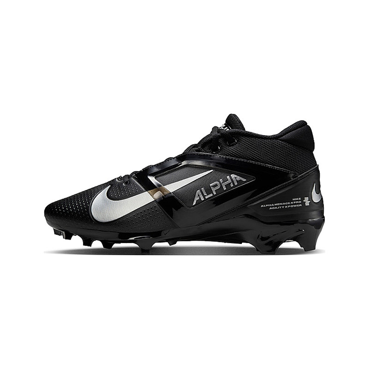 Nike Alpha Menace 4 Pro Black Metallic Silver