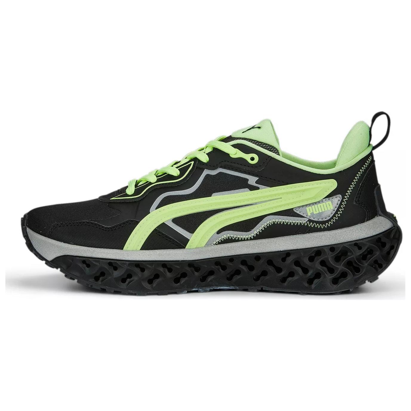 PUMA XETIC Sculpt Low top Casual Shoes Unisex Black Yellow