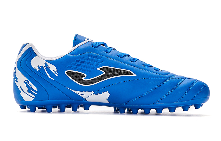 Joma Aguila MG Multi Ground Synthetic Leather Abrasion Resistant Abrasion Resistant Soccer Shoes Men's Blue