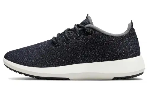 Allbirds Wool Runner Mizzle Slip Resistant Low top Sports Casual Shoes Men's Dark Gray
