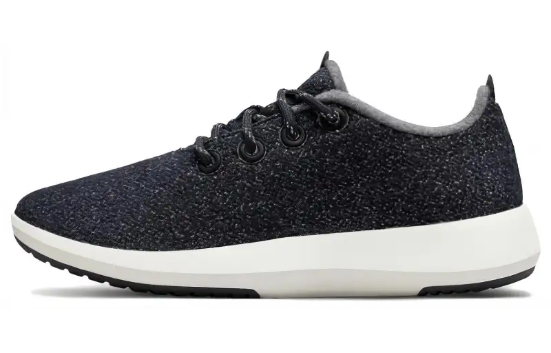 Allbirds Wool Runner Mizzle Slip Resistant Low top Sports Casual Shoes Men's Dark Gray