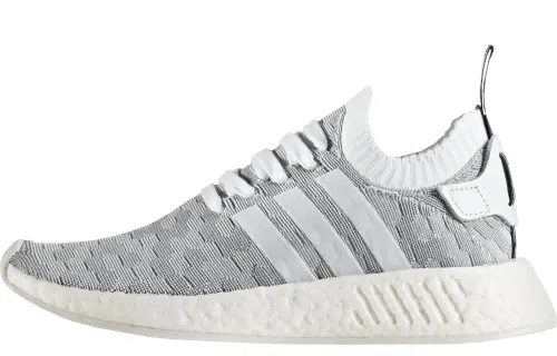 Adidas Wmns NMD_R2 Primeknit 'White Black Pink' Women's