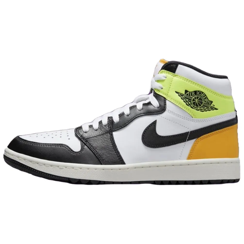 Jordan Air Jordan 1 Slip Resistant Abrasion Resistant Slip Resistant Abrasion Resistant High top Golf Shoes Men's