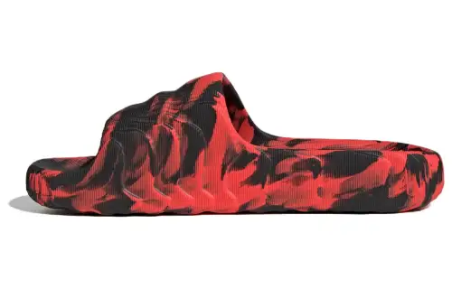 Adilette 22 Adidas Originals Slides 'Bright Red Black'