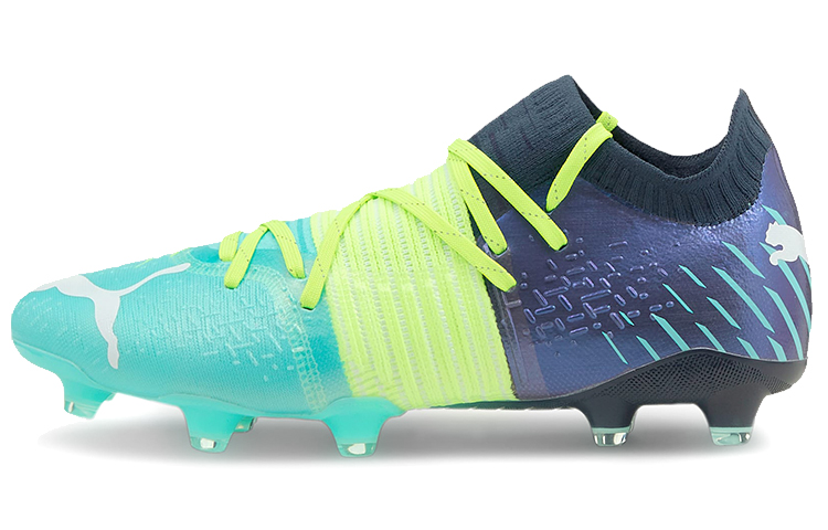 Мужские бутсы PUMA Future 1.2 (зеленые)