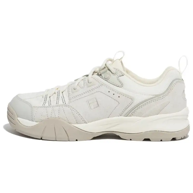 FILA Peyto Abrasion Resistant Lightweight Low top Casual Shoes Unisex White