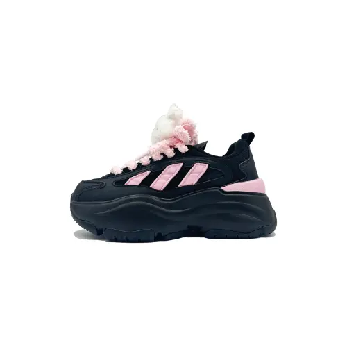 Adidas Originals OZGAIA Casual Shoes Women's Low Top Black/Pink