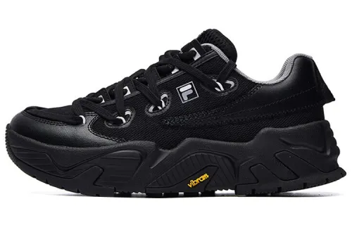 FILA FUSION STARFISH CANVAS Breathable Low top Casual Shoes Women's Black
