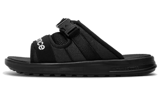 330 Slides New Balance 'Black White'