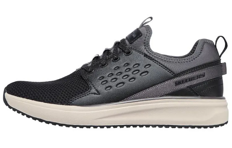 Skechers Relaxed Fit Casual Shoes Men's Low Top Black