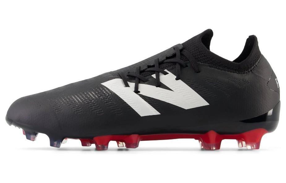 New Balance Furon V7 +Destroy HG B75 Cushioning, Wear Resistant Soccer Shoes Unisex Black Red