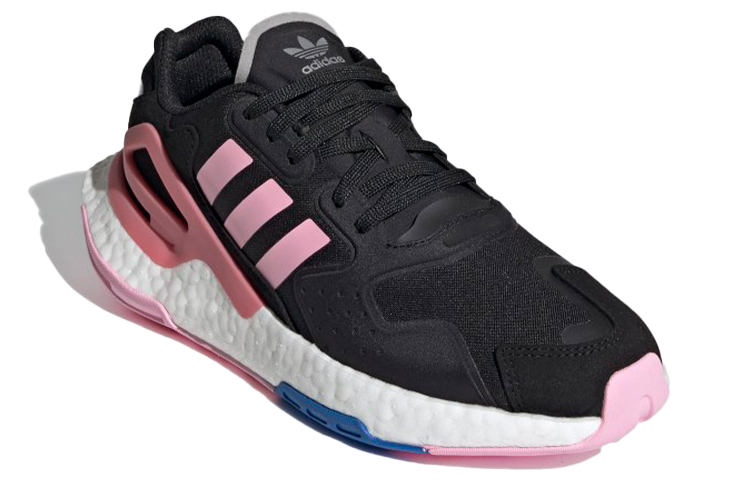 Женские кроссовки adidas originals Day Jogger (черно-розовые) — фото 3