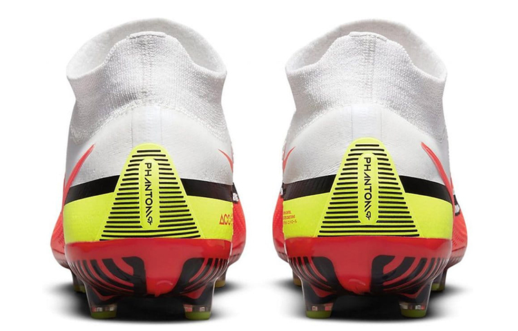 Мужские бутсы Nike Phantom GT 2 Elite DF AG (белый / красный / желтый) — Белый / красный / жёлтый — фото 5