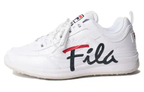 FILA Disruptor Comfortable Cushioning Abrasion Resistant Low top Casual Shoes Unisex White