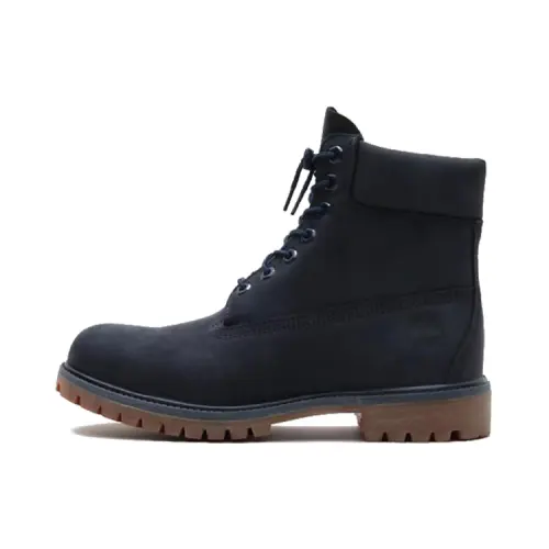 Timberland 6 Inch Crew Combat Boots Men's Ink Blue